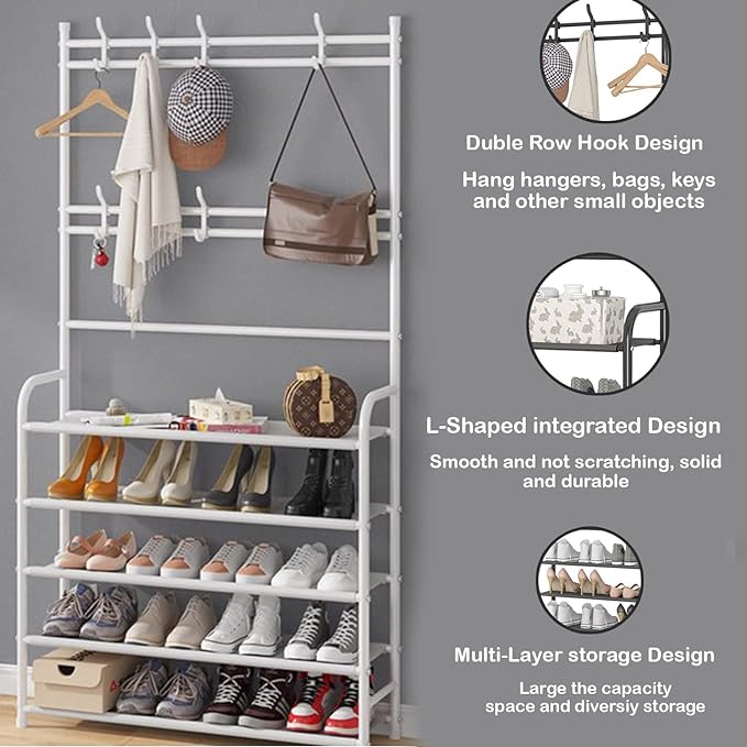 Multi-functional Shoe & Hat Rack