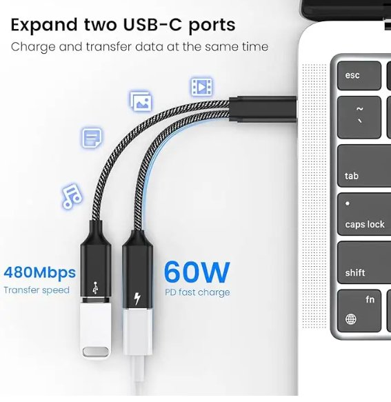 Dual Double USB C Port