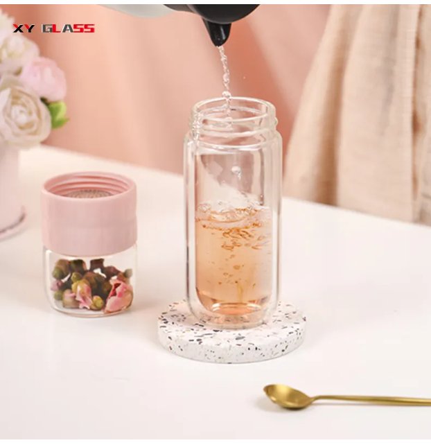 Glass Tea Infuser Bottle